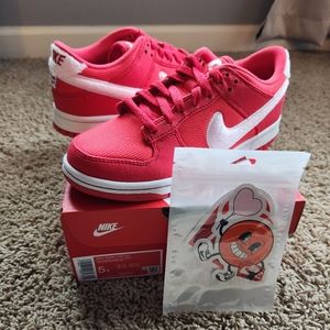 NWT 100% Authentic Nike Solemate Valentines Day 2024 Dunk Low Size 5 Y/6.5 W